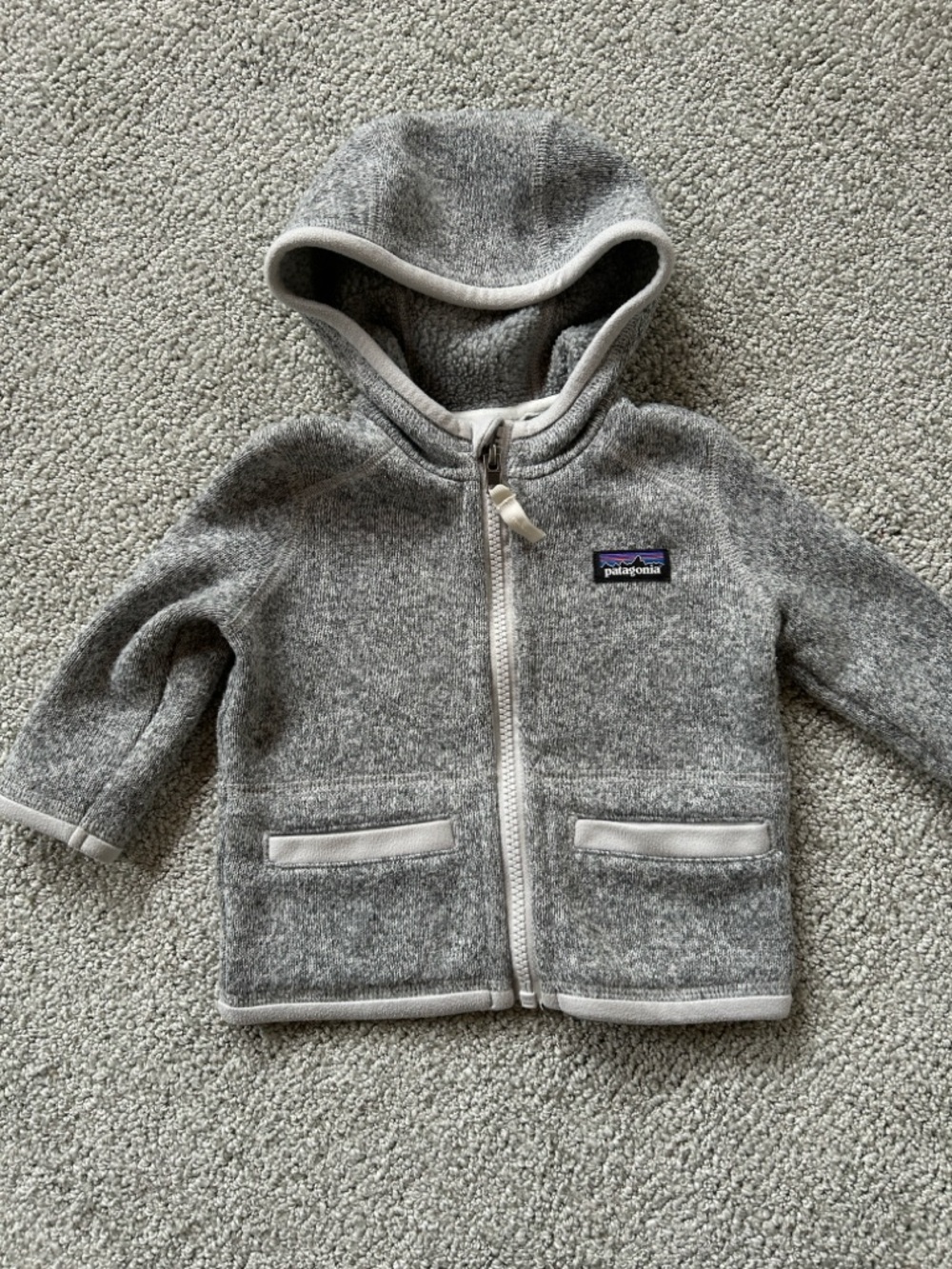 Patagonia Gray Hooded Jacket Better Sweater